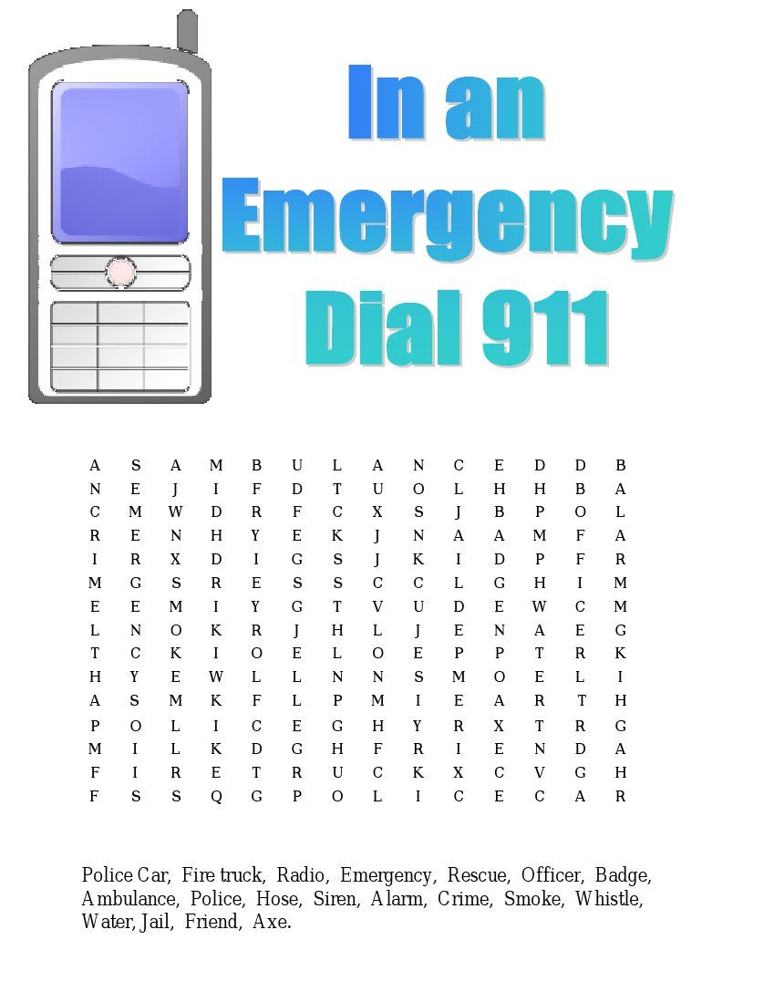 Word Search for Children