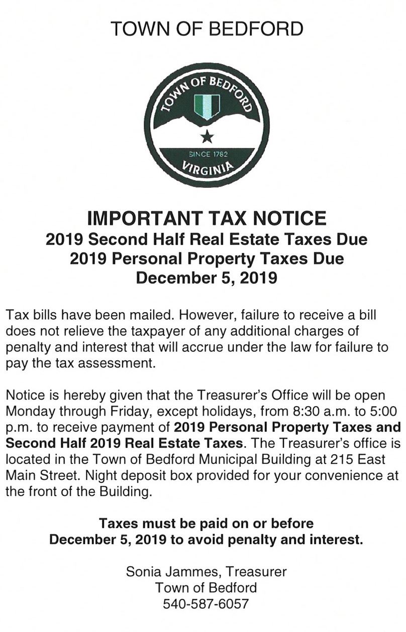 2019 Tax Notice