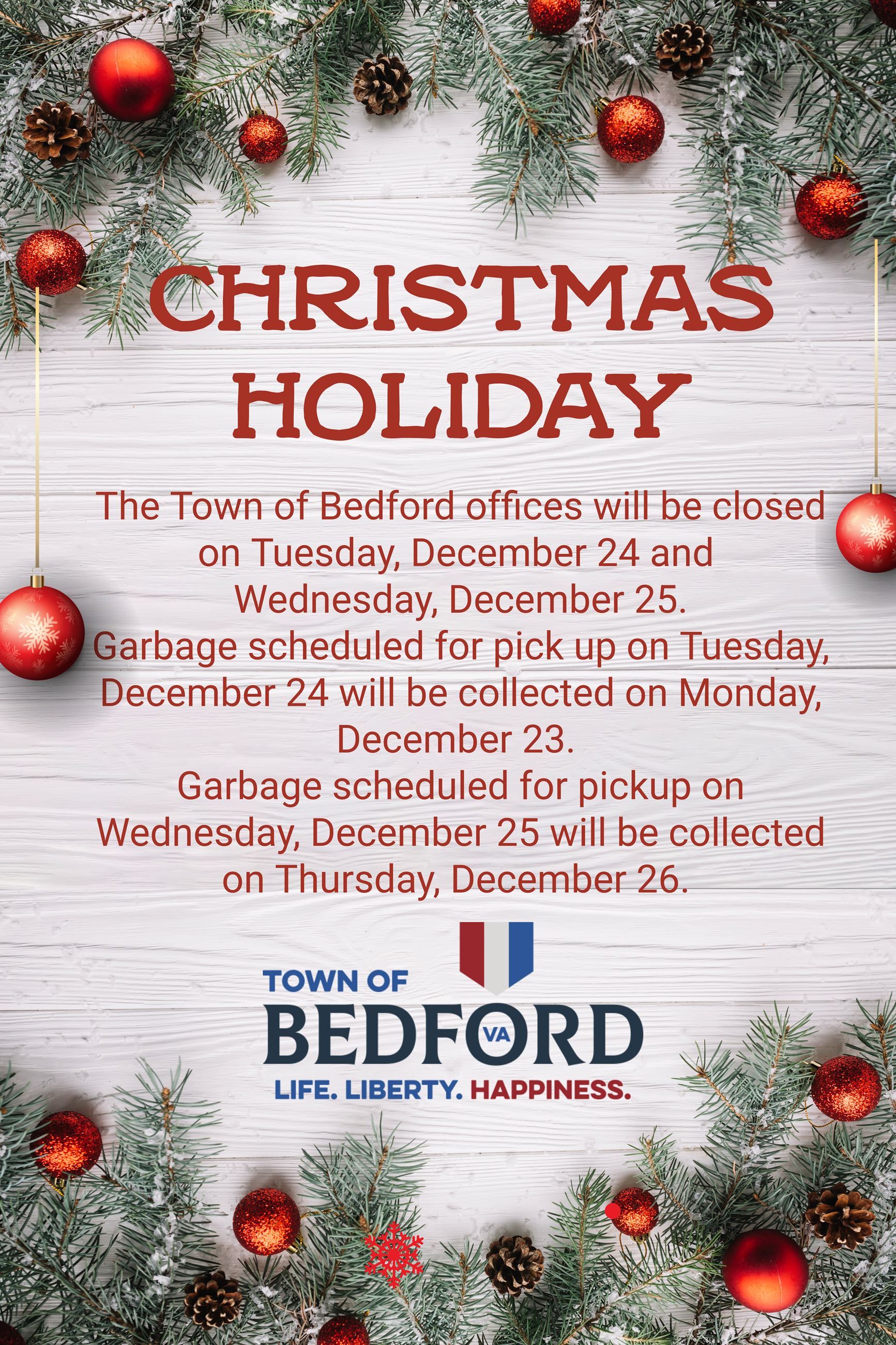 Christmas Closing 2019