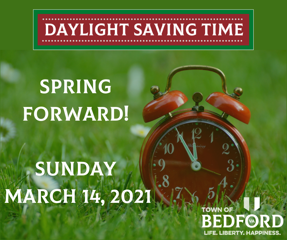 Daylight Saving Time - March 2021