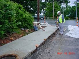 Leveling Sidewalk Concrete