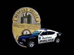 Police Car and Department Badge